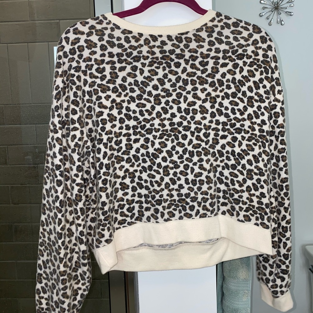 Z Supply Cheetah Sweatshirt